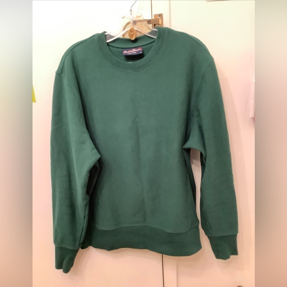 Rowing Blazers Unisex Green Cotton Crewneck Sweatshirt Sz. Large​​​​​​​​ - Picture 3 of 9